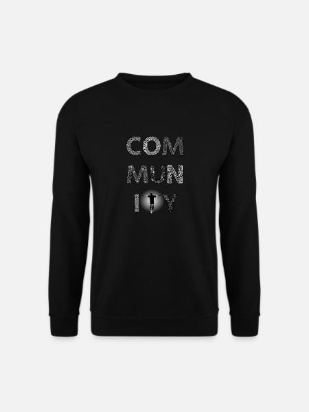 Community Unicycle first edition - Sweat-shirt Unisexe - noir