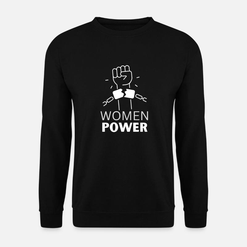 women power human rights iran and worldwide shirt - Unisex Pullover - Schwarz