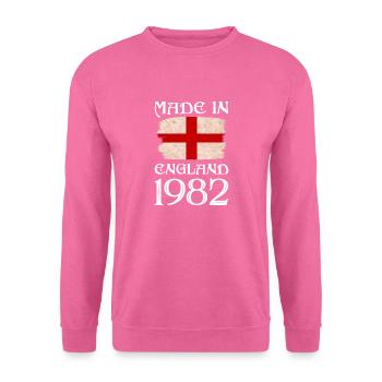 Made in England 1982 - St George's Day - English - Unisex Sweatshirt - pink - Front