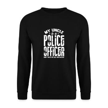 Did Somebody Say End Of Summer - Winter Season - Unisex Pullover - Schwarz - Vorne - Alina (178cm) & Michal (187cm)