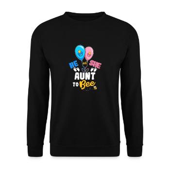 Il ou elle tante à abeille meilleure tante jamais tante vie tante - Sweat-shirt Unisexe - noir - Devant - Alina (178cm) & Michal (187cm)