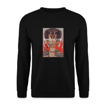 Bandolero Cobra - Unisex Pullover - Schwarz - Vorne - Alina (178cm) & Michal (187cm)