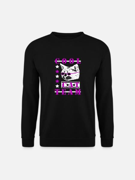 Colles Cat Team - Unisex Sweatshirt - black
