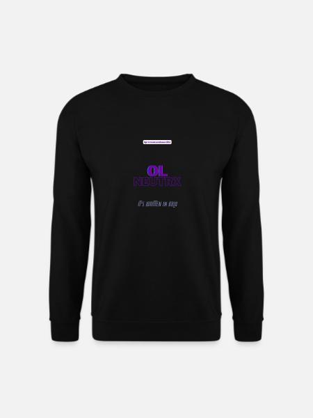 #pronounsarebeautiful ol/neutrx - Sweat-shirt Unisexe - noir