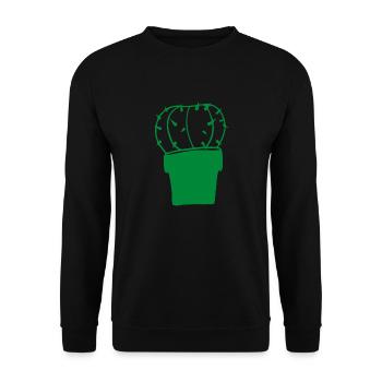 Florist Flower Plant Nature Gardener - Unisex Sweatshirt - black - Front - Alina (178cm) & Michal (187cm)