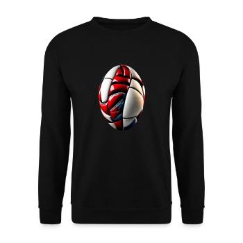SIIIR FOOTBALL - Sweat-shirt Unisexe - noir - Devant - Alina (178cm) & Michal (187cm)