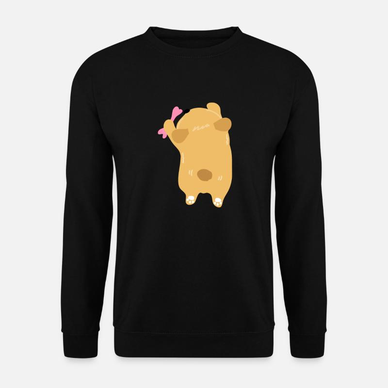 chiot mignon - Sweat-shirt Unisexe - noir