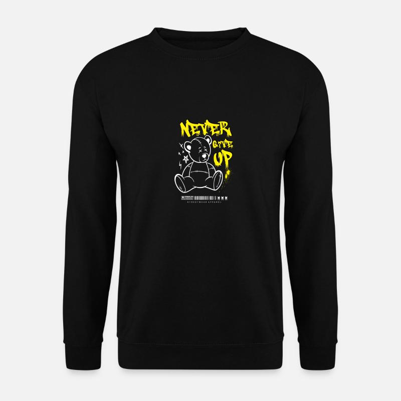 Bearstreet - Unisex Pullover - Schwarz