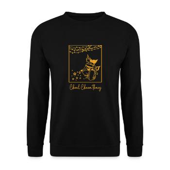 Kambodscha Khmer Neujahr Choul Chnam I Geschenk - Unisex Pullover - Schwarz - Vorne - Alina (178cm) & Michal (187cm)