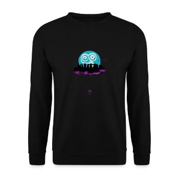 Triskele - Stonehenge - Unisex Pullover - Schwarz - Vorne - Alina (178cm) & Michal (187cm)