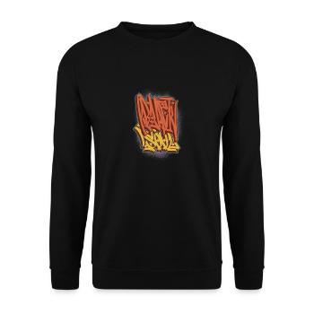 Âme noire - Sweat-shirt Unisexe - noir - Devant - Alina (178cm) & Michal (187cm)