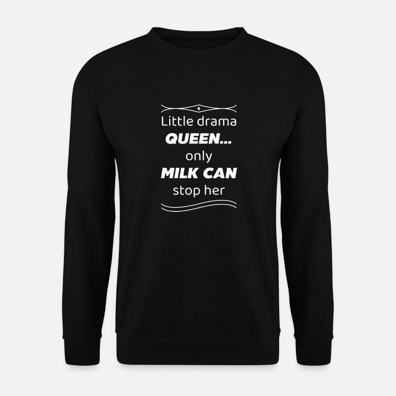 Citations drôles de bébé - Sweat-shirt Unisexe - noir