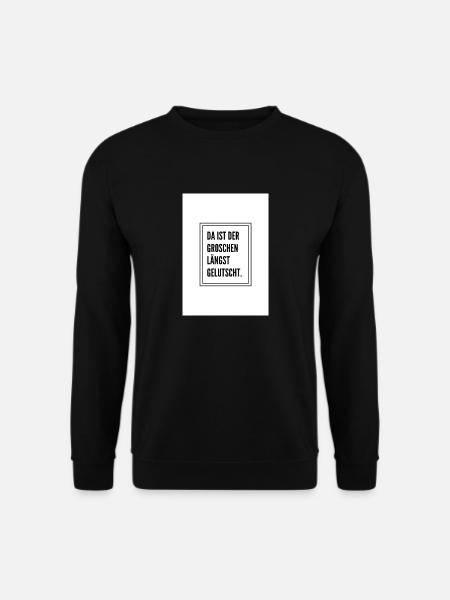 Groschen - Unisex Pullover - Schwarz