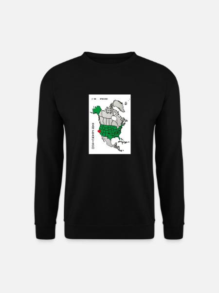 I´m from San Francisco-Slogan - Unisex Pullover - Schwarz