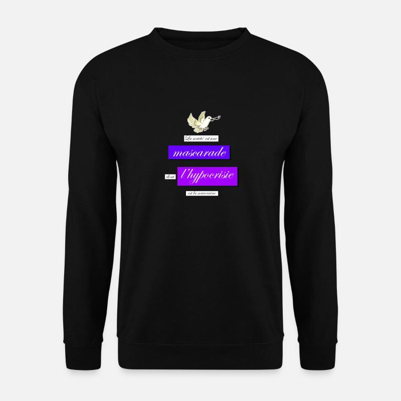 Heuchelei - Unisex Pullover - Schwarz