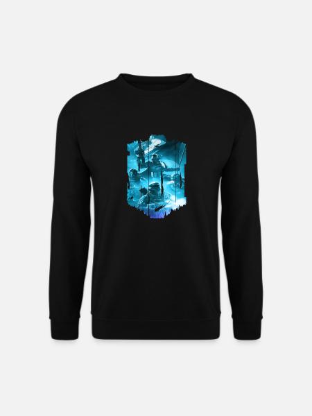Computer-PC-Spieltechnologie Gamer-Gaming Modern - Unisex Pullover - Schwarz