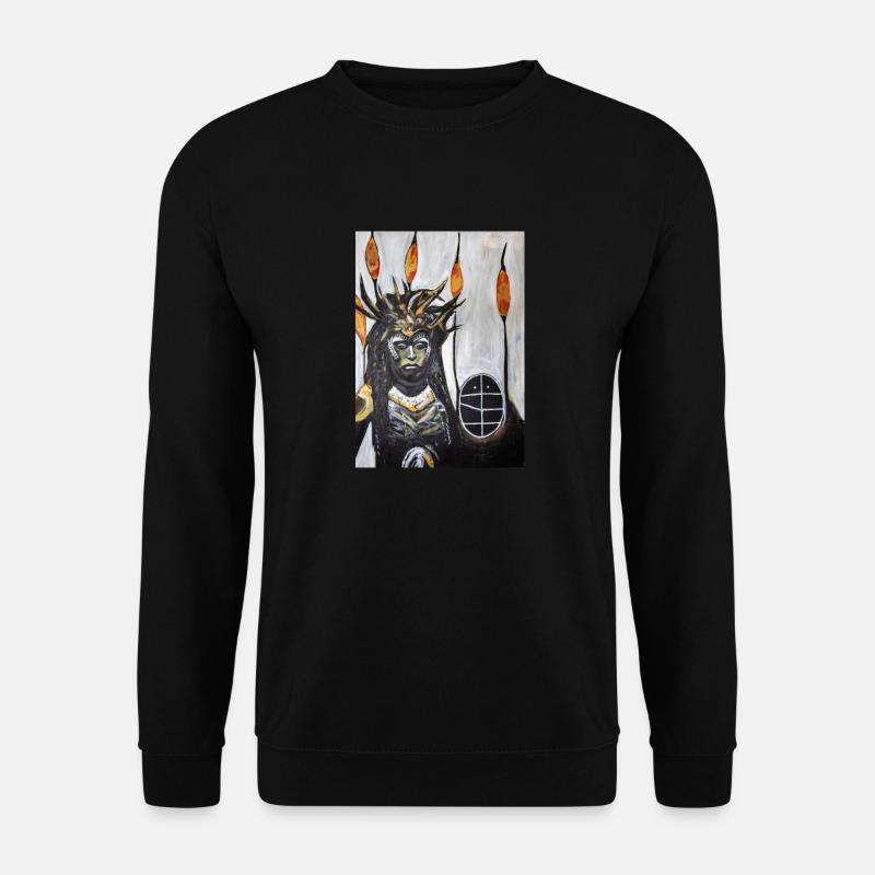Dolmengöttin Langeneichstädt 10 - Unisex Pullover - Schwarz