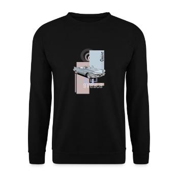 T Shirt 2023 Cruiser 5 - Unisex Pullover - Schwarz - Vorne - Alina (178cm) & Michal (187cm)