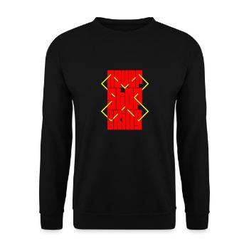 Never Stop Making - Unisex Pullover - Schwarz - Vorne - Alina (178cm) & Michal (187cm)
