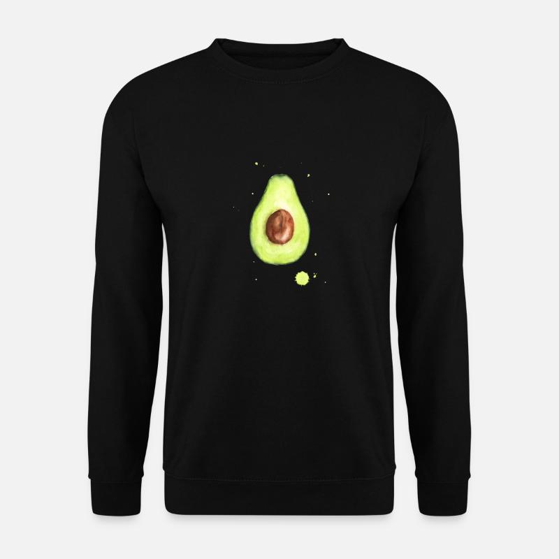 Avocado - Unisex Pullover - Schwarz