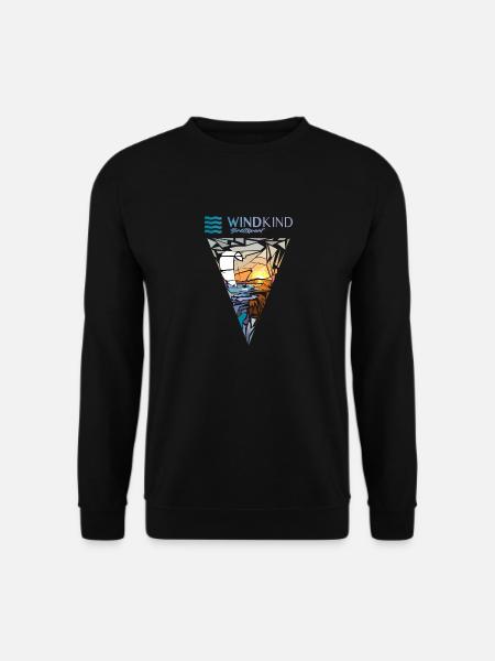 Kitesurfer - Unisex Pullover - Schwarz