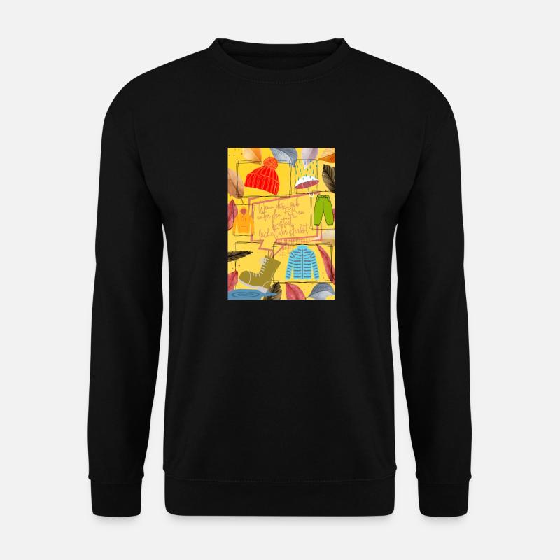 Autumn Essentials II - Unisex Pullover - Schwarz