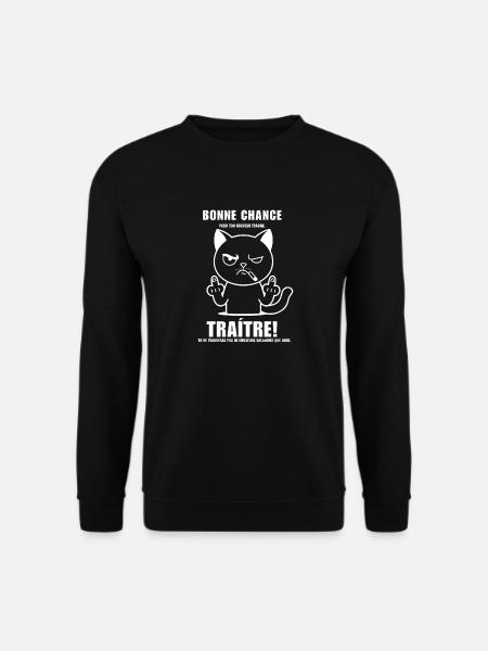 Traitorous good luck - Unisex Sweatshirt - black