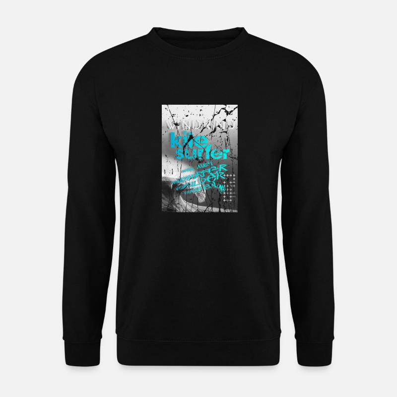 Kitesurfer - Unisex Pullover - Schwarz
