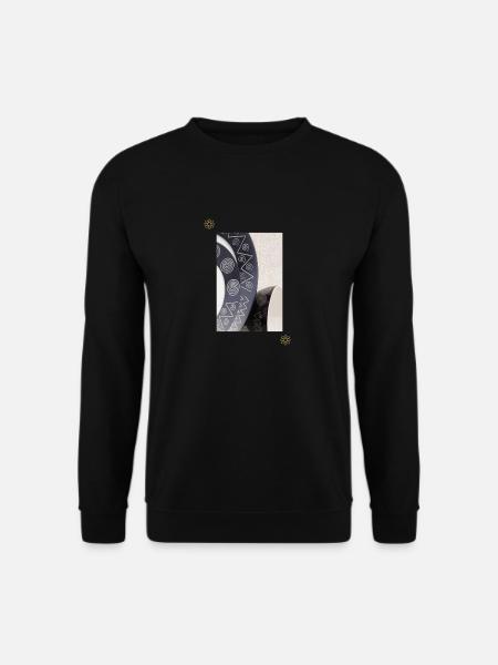 Art élégant africain - Sweat-shirt Unisexe - noir