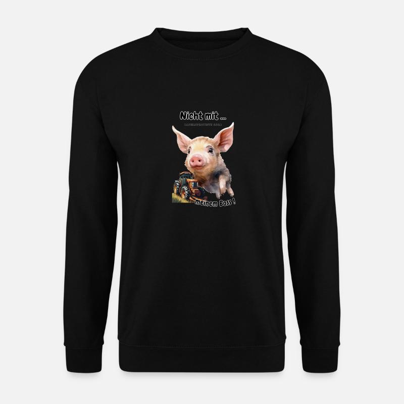 Bauern Protest Shirts und Accessoires - Unisex Pullover - Schwarz