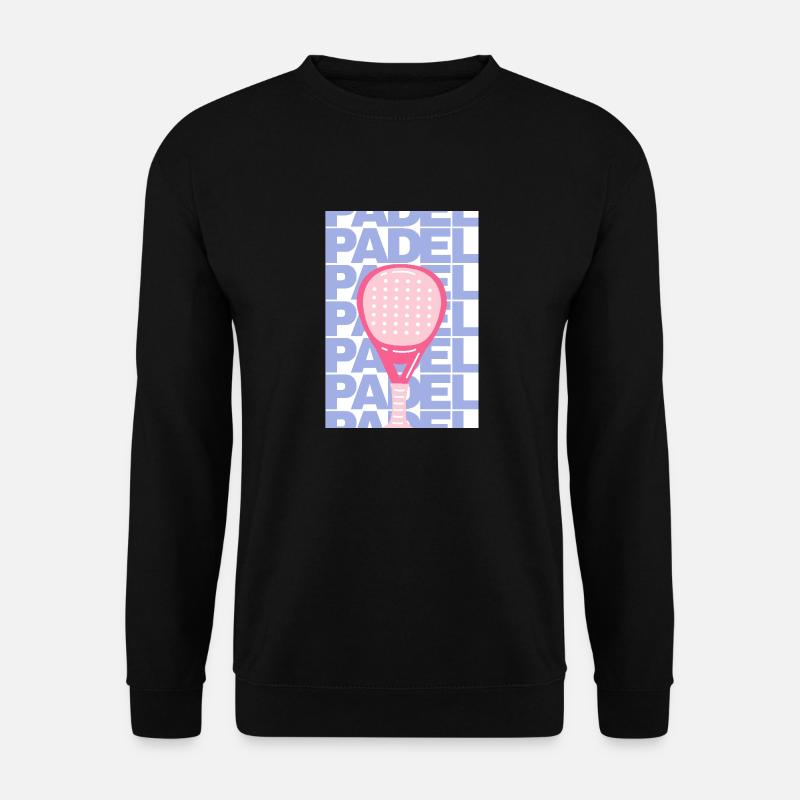 Padel poster - Unisex Sweatshirt - black