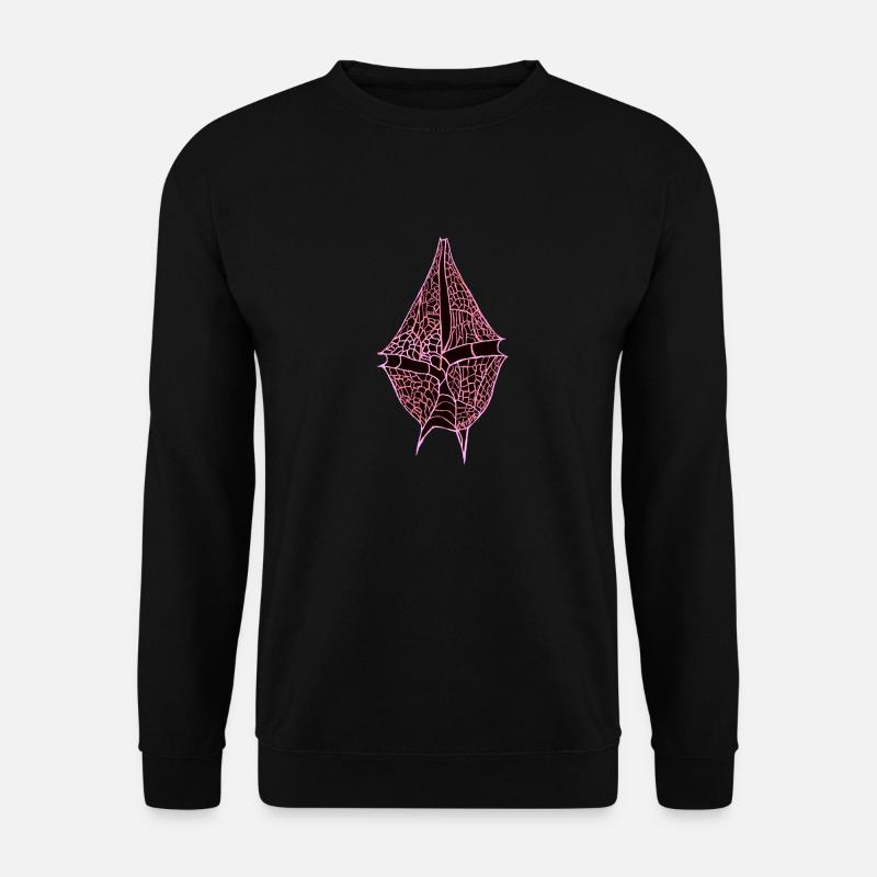 Gonyaulax verior, pink - Unisex Sweatshirt - black