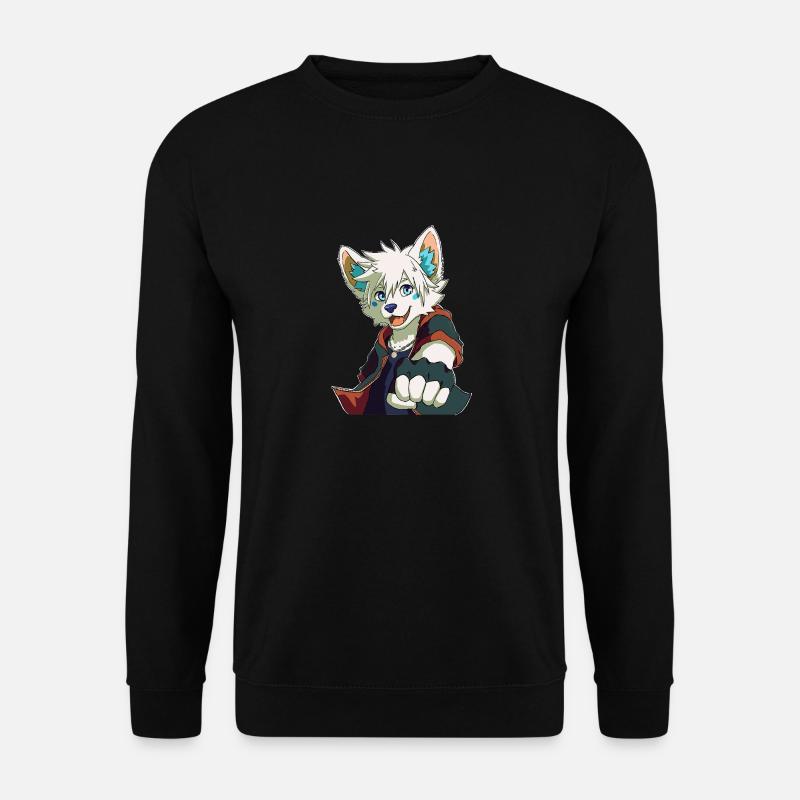 Prout Furry - Unisex Pullover - Schwarz