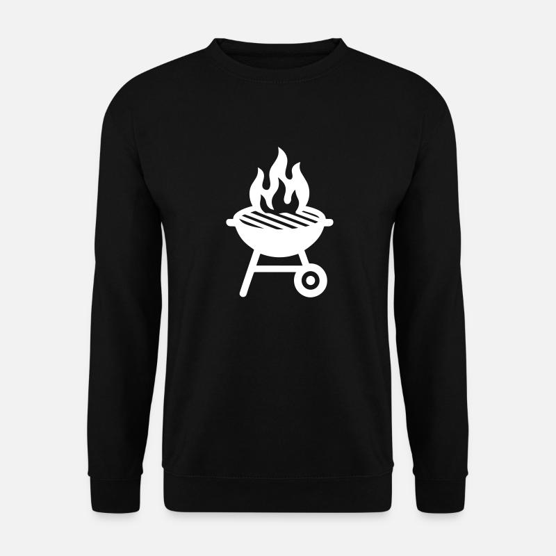 Grill Symbol - Unisex Pullover - Schwarz