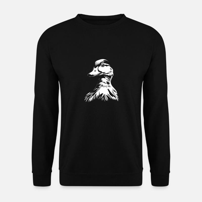 Duck - Unisex Sweatshirt - black