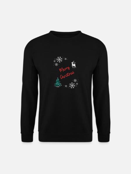 Merry Christmas - Unisex Pullover - Schwarz