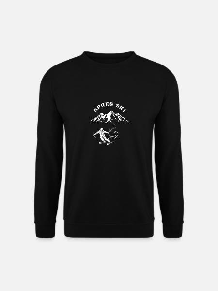 Apresski - Unisex Pullover - Schwarz