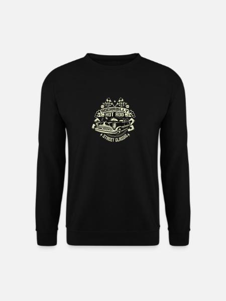 Rockabilly Hot Rod - Unisex Pullover - Schwarz