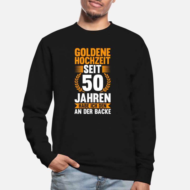 50 Jahre Ehe Ehefrau Ehepaar Geschenk Unisex Pullover