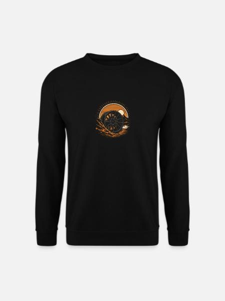 Sunset Felge Tuning - Unisex Pullover - Schwarz
