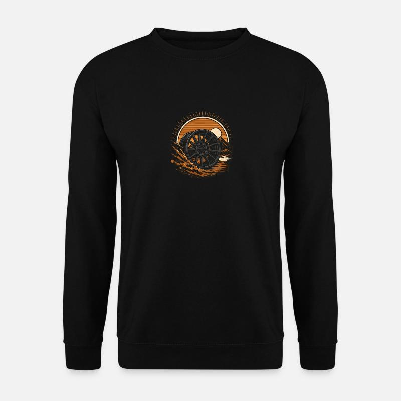 Sunset Felge Tuning - Unisex Pullover - Schwarz