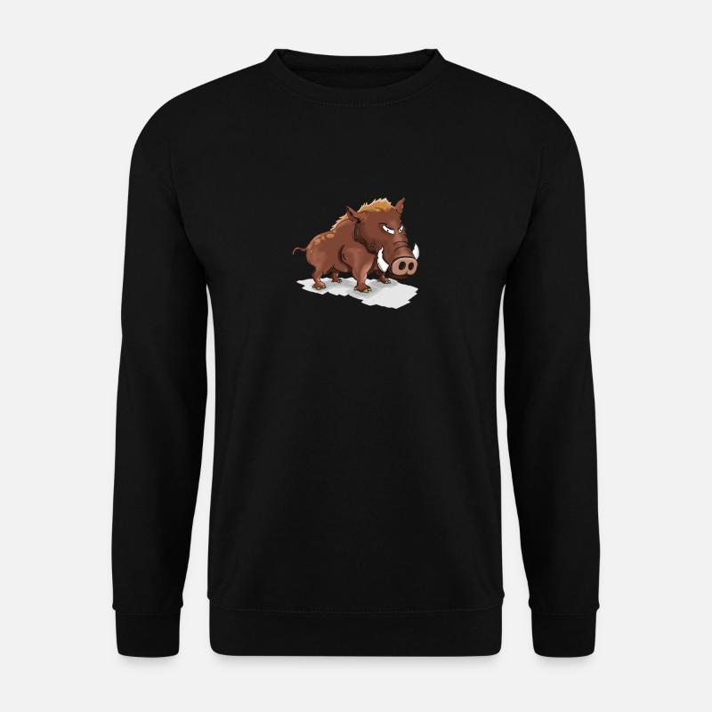 Cool boar - Unisex Sweatshirt - black