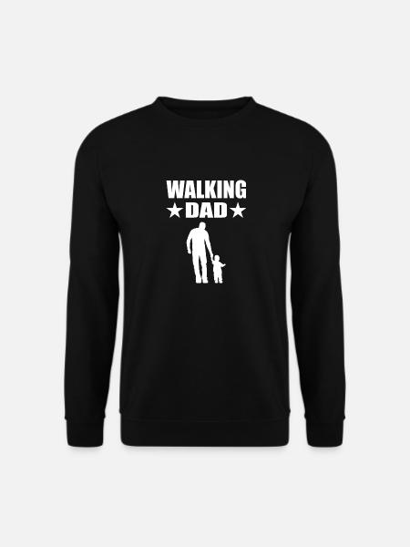 Papa - Unisex Pullover - Schwarz