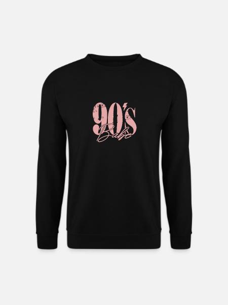 Vintage 90’s Babe Shirt - Unisex Pullover - Schwarz