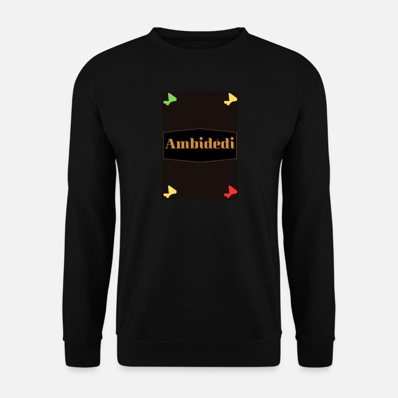 Ambidédi - Unisex Sweatshirt - black