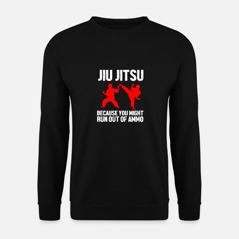Jiu Jitsu Self Defense - Unisex Sweatshirt - black