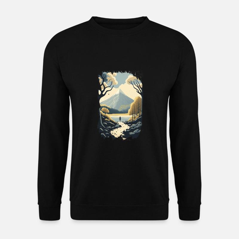 Berge rufen 1 - Unisex Pullover - Schwarz