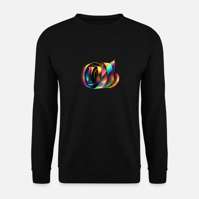 VERWICKELTE MAGNETBÄNDER - Unisex Pullover - Schwarz