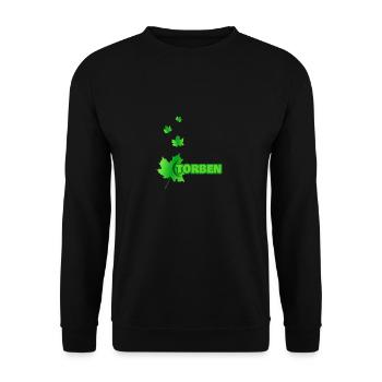 Torben - Unisex Pullover - Schwarz - Vorne - Alina (178cm) & Michal (187cm)