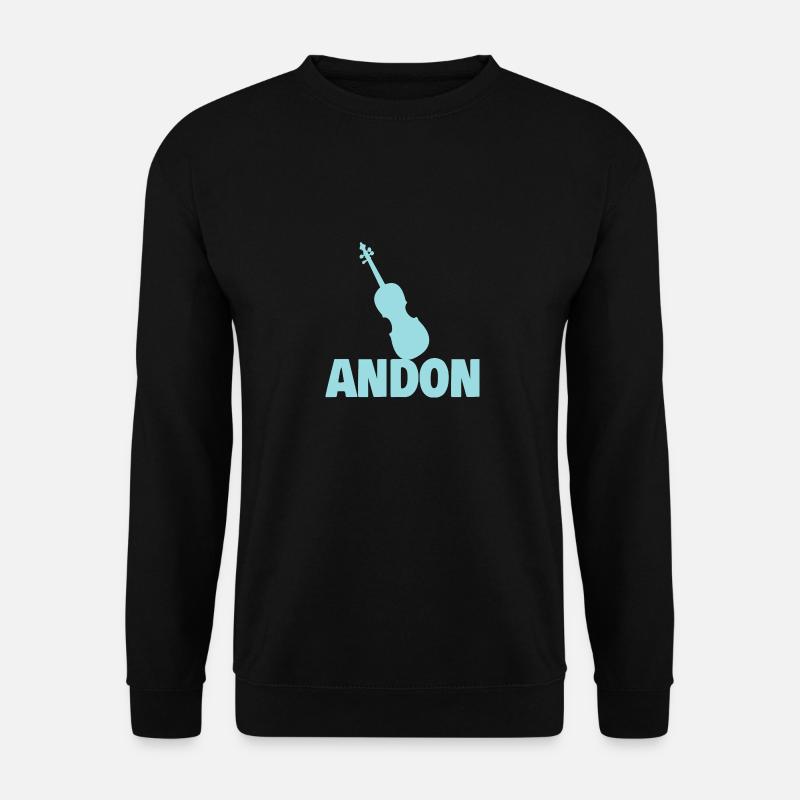 Bratsche Andon - Unisex Pullover - Schwarz